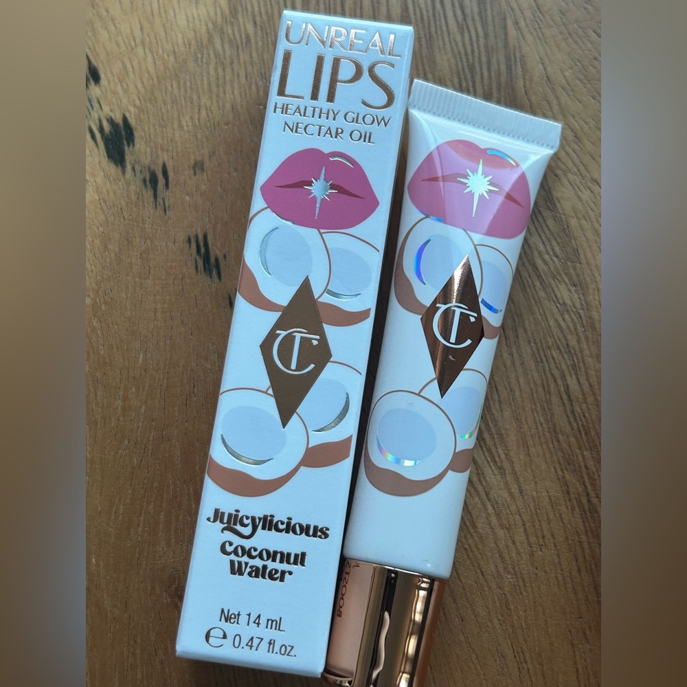 NIB★Charlotte Tilbury Unreal Lips Healthy Glow Nectar Lip Oil